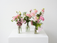 Trio of bud vases
