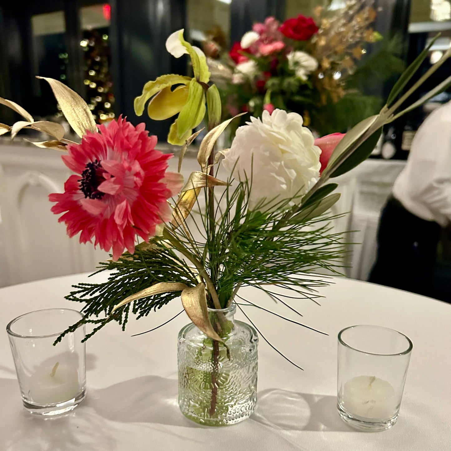 Trio of bud vases